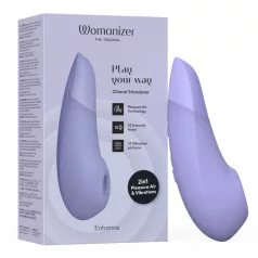   Womanizer Enhance - oro bangomis veikiantis klitorio stimuliatorius (violetinis)