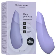  Womanizer Enhance - oro bangomis veikiantis klitorio stimuliatorius (violetinis)