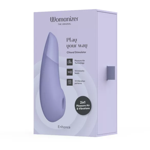 Womanizer Enhance - oro bangomis veikiantis klitorio stimuliatorius (violetinis)