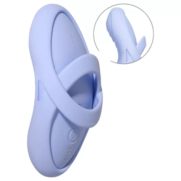 Svakom Echo 2 - piršto vibratorius - išmanus - mėlynas