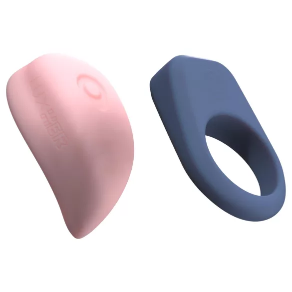 LUXUS Climax Together by Kiiroo - magnetinis, programėle valdomas porų vibratorius (rinkinys)