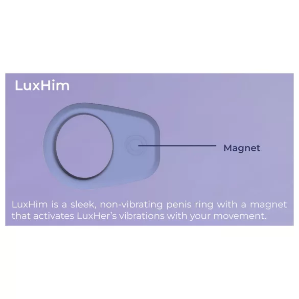 LUXUS Climax Together by Kiiroo - magnetinis, programėle valdomas porų vibratorius (rinkinys)
