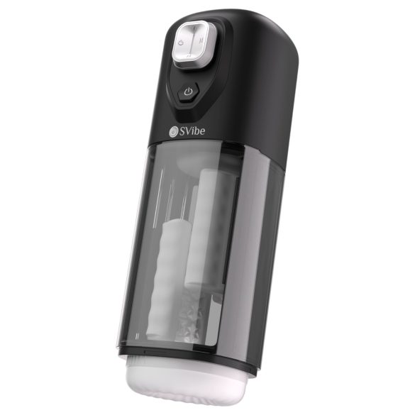 Sraigės Vibratorius Ikona Volt - automatinis masturbatorius (juodas)