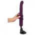 You2Toys - nuotoliniu pulteliu valdomas, šildomas stūmuojantis vibratorius (violetinis)