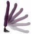 You2Toys - nuotoliniu pulteliu valdomas, šildomas stūmuojantis vibratorius (violetinis)
