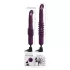 You2Toys - nuotoliniu pulteliu valdomas, šildomas stūmuojantis vibratorius (violetinis)