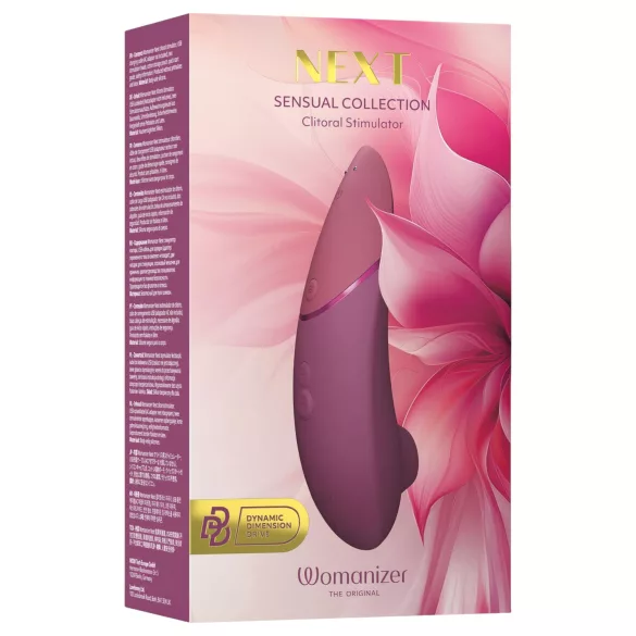 Womanizer Next - klitorinis stimuliatorius su oro bangomis - įkraunamas