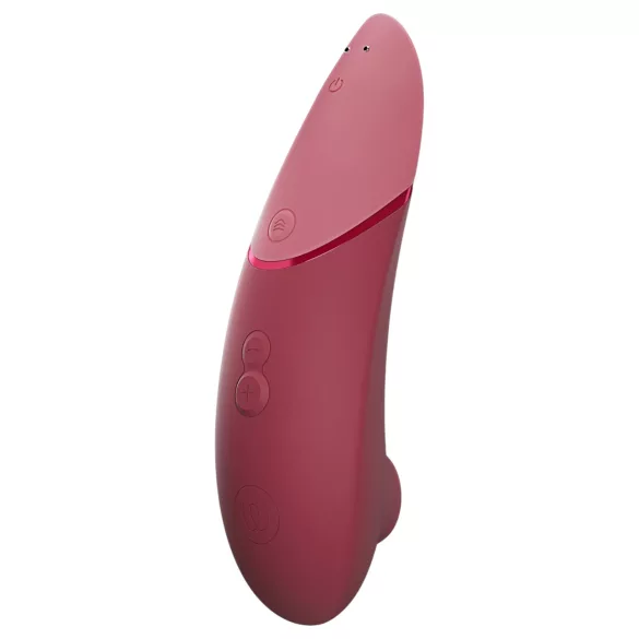 Womanizer Next - klitorinis stimuliatorius su oro bangomis - įkraunamas - bordo