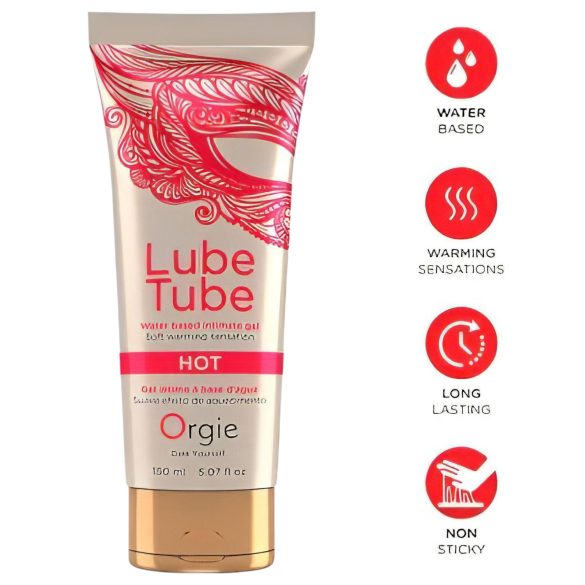 Orgie Lube Tube - šildantis lubrikantas gelis (150ml)