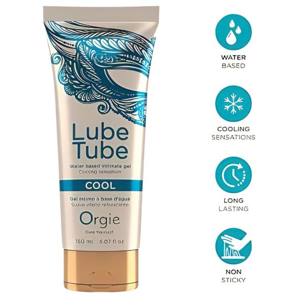 Orgie Lube Tube - vėsinantis gelis lubrikavimui (150ml)