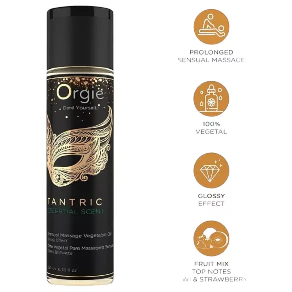 Orgie - masažo aliejus - jausmingas - 200 ml