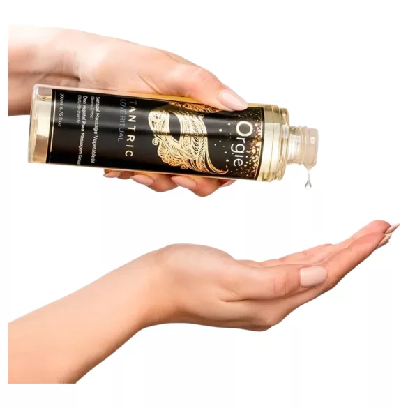 Orgie - masažo aliejus poroms - jausmingas - 200 ml