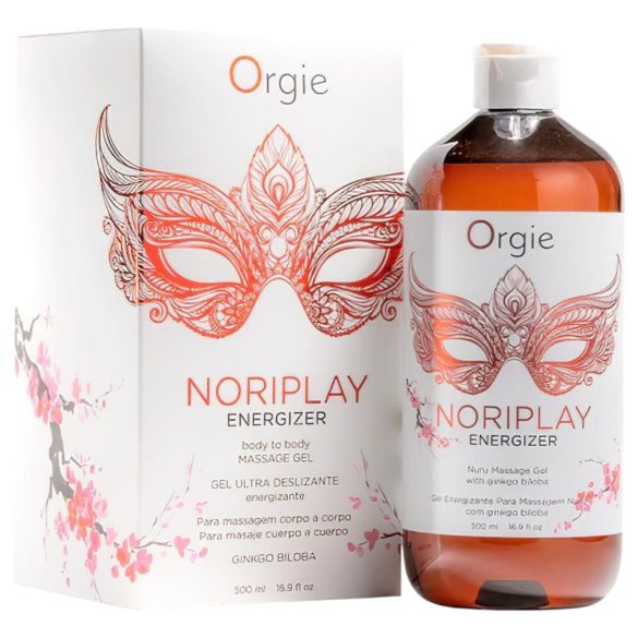 Orgie Noriplay Energizer - energizuojantis masažo gelis (500 ml)