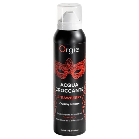 Orgie Acqua Croccante - masažo putos - braškė (150ml)