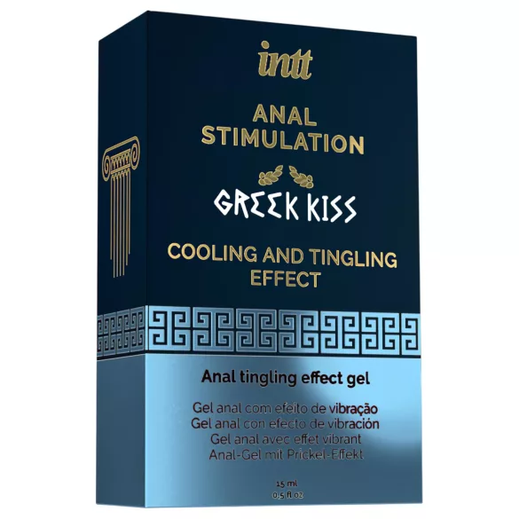 intt Greek Kiss - analinis stimuliuojantis gelis (15 ml)