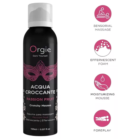 Orgie Acqua Croccante - masažo putos - pasiflorų kvapas - 150ml