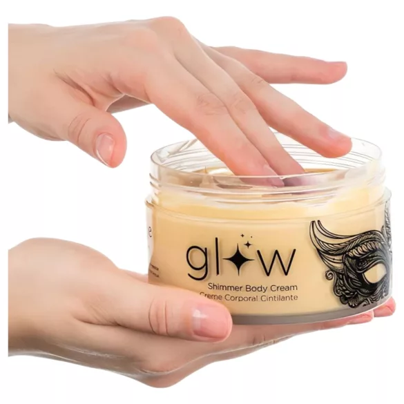 Orgie Glow - kūno kremas su blizgučiais - 250ml