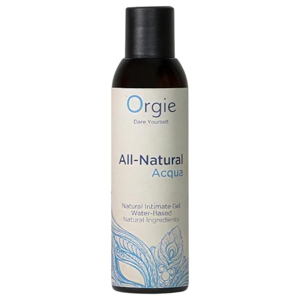 Orgie All Natural - vandens pagrindo lubrikantas gelis (150 ml)
