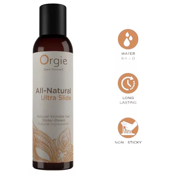 Orgie - ilgai veikiantis natūralus lubrikantas - gelis - 150 ml