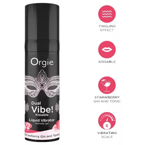 Orgie - mini vibratorius rinkinys - pilkas