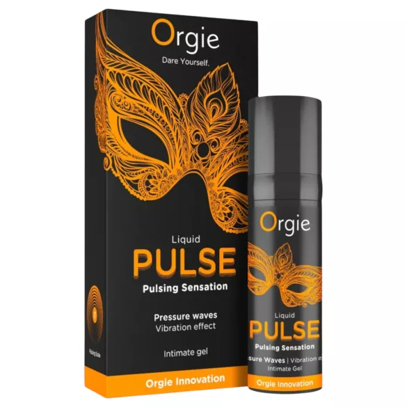 Orgie Pulse - skystas vibratorius (15 ml)