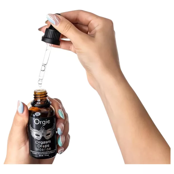 Orgie Orgasm Drops Intense - stimuliuojantis intymus gelis moterims (30 ml)