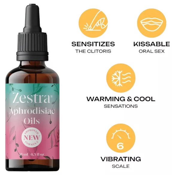 Zestra - afrodiziakinis aliejus moterims (15 ml)