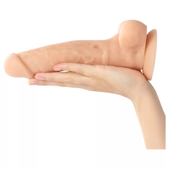 Willie City Luxe - realistiškas silikoninis dildo (kūno spalvos) - 23 cm