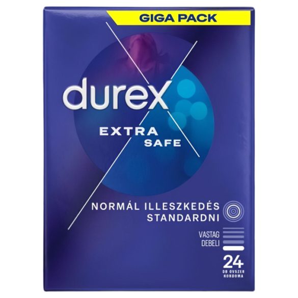Durex Extra Safe - prezervatyvai - ypač saugūs - 24 vnt