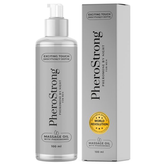 PheroStrong by Night - Masažo aliejus vyrams (100 ml)