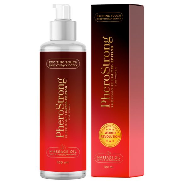 PheroStrong Limited Edition - masažo aliejus moterims (100 ml)