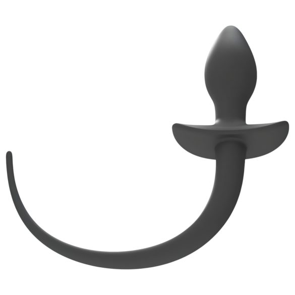 Wild Play - analinis kaištis su uodega - juodas