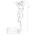Passion BS031 - atviras kombinezonas (raudonas) - S-L