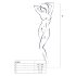Passion BS060 - rombo rašto tinklelis (raudonas) - S-L