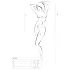 Passion BS064 - atvira tinklinė bodis - raudona - S-L