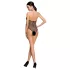 Passion BS087 - permatomas tinklinis bodis - juodas - S-L