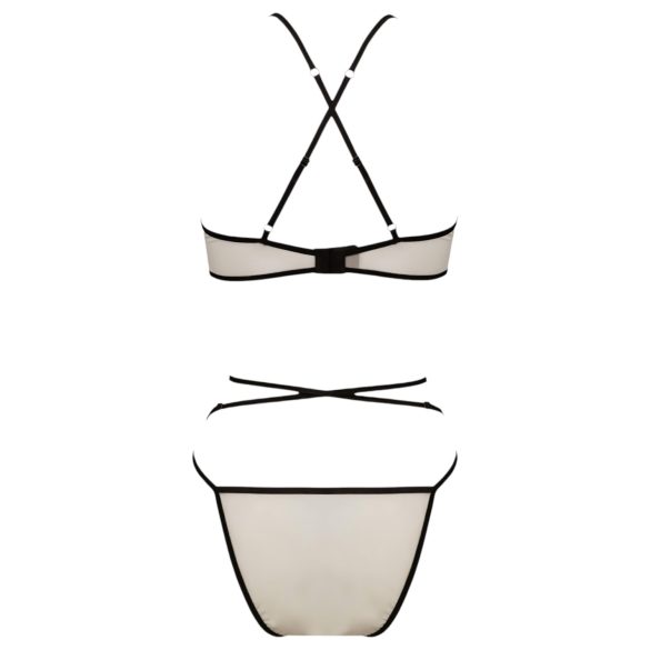 Passion Chika - liemenėlių komplektas (kremas)