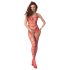 Passion BS102 - atvira raudona tinklinė glaustinukė - S-L