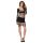 Passion BS105 - tinklinė mini suknelė (juoda) - S-L