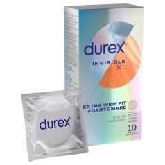 Durex Invisible XL - itin plonos XL prezervatyvai (10 vnt.)