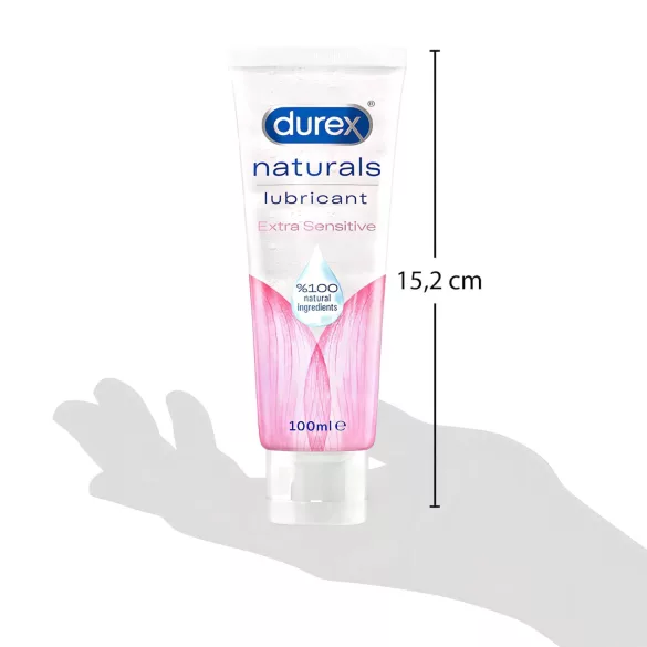 Durex Naturals - ypač jautrus lubrikantas (100 ml)