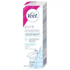   Veet Pure - depiliacinis kremas bikinio sričiai - jautriai odai (100 ml)