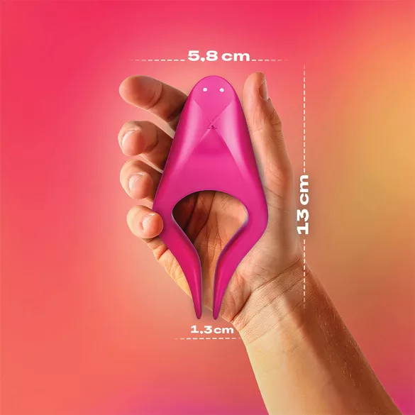 Durex Tease & Ride - klitorio vibratorius - rožinis
