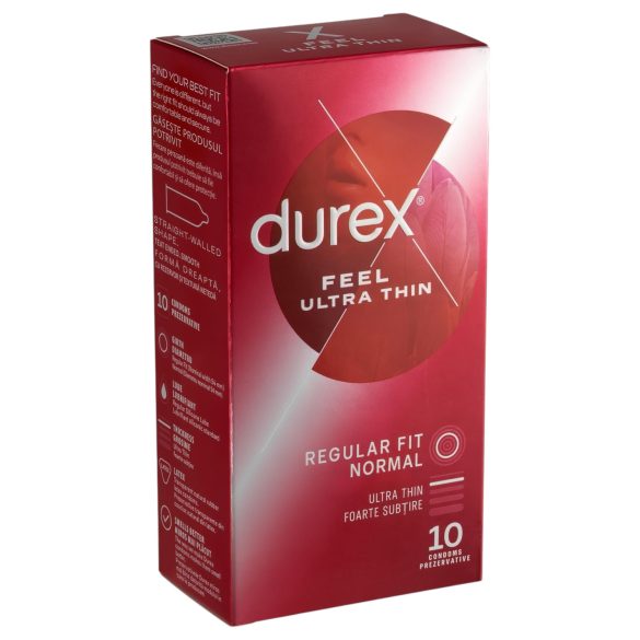 Durex Feel Ultra Thin - itin tikroviški prezervatyvai (2x10vnt)