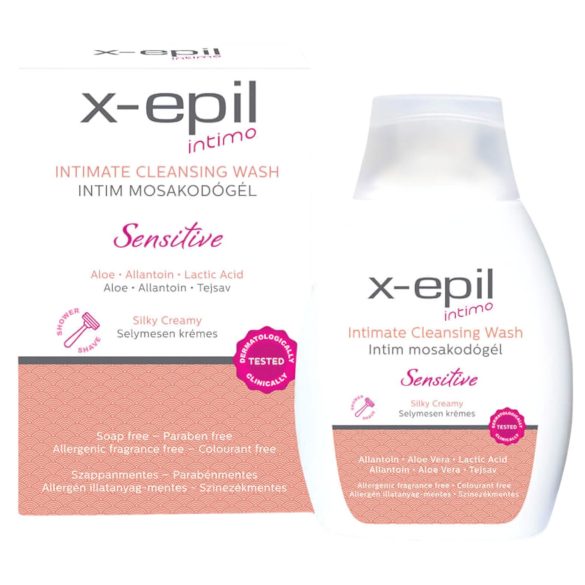 X-Epil Intimo Sensitive - intymios higienos prausiklis - 250 ml