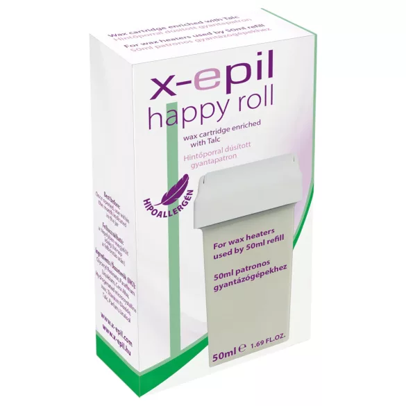 X-Epil Happy Roll - depiliacijos vaškas (50ml) - hipoalerginis
