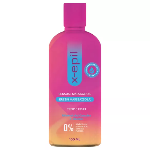X-Epil - masažo aliejus - jausmingas - 100 ml