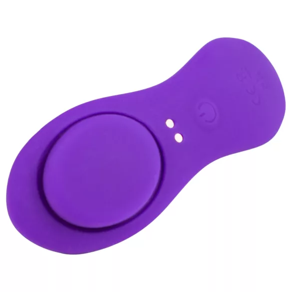 Desirel Confidential - dėvimas, programėle valdomas kelnaičių vibratorius (violetinis)