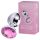 Desirel Pink Jewel S - analinis plug (sidabrinis-rožinis)