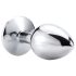 Desirel Pink Jewel S - analinis plug (sidabrinis-rožinis)